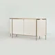 Livin Hill Komoda, ST121, 180x90x40 cm, umazano bela