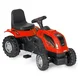 EUROBAJK Dečiji traktor na pedale MMX/ crvena