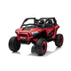 Električni avtomobilček Buggy UTV KCK 4x4 rdeč 24V | 800 W | 50 kg | EVA | LED | 2,4 Ghz | EKO usnje