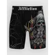 Affliction Phantom Fire moške boksarice black