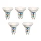Komplet 5 pametnih GU10 50mm zatemnitvenih LED žarnic 4,7W 345 lm 2700-6500K