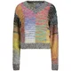 Desigual Pulover modra / kari / krvavo rdeča / črna