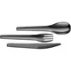 shumee Lurch komplet jedilnega pribora v etuiju, 3-delni, 18 cm, antracit