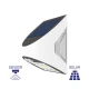 Braytron Solarna zidna svetiljka sa senzorom BRY-SOLARIS-W1-BELA-3W-6500K-IP54