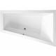 Nesimetrična kad TRIANL R, 180 x 120 x 50 cm, bela - Bela - 180.00 - 84 - 50.00 - Akrilat - Vgrajen v tla - Nesimetrična - 52.00 - Polysan - ASYMMETRIC BATHTUBS - 120.00 - 180x120x50 cm - 368.00