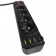 2x USB PODALJŠEK KABEL 5 VTIČNIC 2m POLNILEC USB TIPA-C 3x RAZDELILNIK