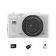 INF Bela digitalna kamera 5K s 32 GB kartico, adapterjem Type-C in USB bralnikom, (5000116966)