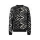 Volcom Pulover ZAGNER črna/off-bela