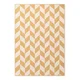 Oker rumena/kremno bela notranja in zunanja preproga 160x230 cm Haringey Terrick – Ted Baker
