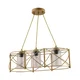 OPVIQ Luster Dratrio Glass Gold Grey