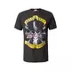 AMPLIFIED Majica GUNS N ROSES - TOP HAT SKULL rumena / travnato zelena / črna / off-bela
