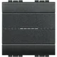AKSIALNI TIPKA 1P/10A/250V 2M ANTRACIT L4055M2AN