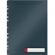 Mapa pvc u s perforacijo maxi leitz cosy a4 1/3 siva 46680089