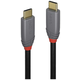 LINDY LINDY USB kabel USB 3.2 gen. 2x2 USB-C vtič\, USB-C vtič 1.00 m črna\, siva 36901, (20416626)