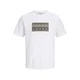 JACK & JONES Majica JCOFusion jelka/bela
