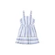 Mayoral Poletna obleka 3965 Bela Regular Fit