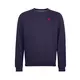 U.S. POLO ASSN. Pulover  marine / krvavo rdeča