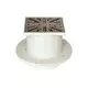 Enpro Talni odtok Floor drain lower D 50 mm, collar, stainless steel grid SUN, white