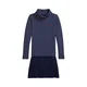 Polo Ralph Lauren Pletena obleka 312980676001 Mornarsko modra Regular Fit