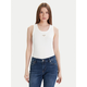 JOOP! Jeans Top Tana gorčica/bela