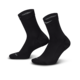 Nike Running Lightweight Micro Crew Socks (1 Pair) - Black