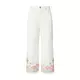 Weekend Max Mara Ohlapne hlače Adunco 2615131012 Bela Regular Fit