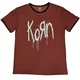 Korn Logo (Back Print) Red L Majica