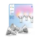 KOMPLET 3x prigušivih LED sijalica Philips Hue WACA GU10/4,7W/230V 2200-6500K