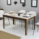 Hanah Home Trpezarijski sto Milan 515 145x75x88cm Orah