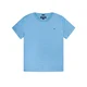 Tommy Hilfiger Majica Basic Cn Knit S KB0KB04140 D Svetlo modra Regular Fit