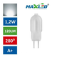LED žarnica – sijalka G4 1,2W 12V nevtralno bela 5000K 1:1 MAX-LED