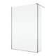 SANSWISS 90° vrtljiva stena za vhodni vhod Ronal Easy 42X200CM LEVA ALUMINIJ/RJAVA BTE2L04205081