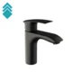 Herz Baterija za lavabo Elite 0088B, Crna