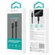 DEVIA Kabl Gracious Series Type-c na Lightning 3A 1M/ crna