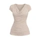 REGINA FASHION Bluza Wave Blouse bež