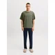 JACK & JONES Dolga pižama JACEVEREST mornarska / oliva