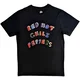 Red Hot Chili Peppers Majica Colourful Letters Unisex Black 2XL