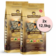 WOLFSBLUT Wild Duck Puppy Large Breed 2x12,5 kg