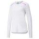 PUMA Tehnička sportska majica, bijela / roza / siva