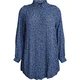 Zizzi Bluza Vwisma safir / črna / bela