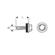 shumee SAMOVRTALNI VIJAK 4,8*35 MM RAL 7021 - 5 STO - WSB 35 7021G