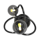 Wofi 4014-205 - LED zidno svetlo NANCY 2xG9/3,5W/230V crna/hrom