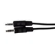 MicroConnect Avdio kabel tanki 3.5mm, 0.5 m (3-pin, stereo), Minijack