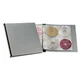 Durable Spiralna mapa za 96 CD-jev/DVD-jev, črna