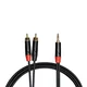 Cascha kabel 2x Cinch (moški) na stereo mini-jack 3,5 mm (1/8”) (moški) 1m