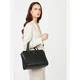 LANCASTER Paris Nakupovalna torba Lancaster Sac cabas main Zippée L Smooth Noir črna
