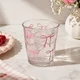 Cute&Cool HOME staklena čaša mašnice, 350ml