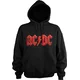 AC/DC Kapuco Distressed Logo Unisex Black S