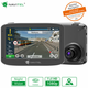 Auto kamera i navigacija NAVITEL RE 5 DUAL, 2u1, Full HD 1080p, GPS, Night Vision, 360° rotacijska leća, microSD do 32GB, G-senzor, siva