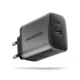 AXAGON ACU-PQ67 GaN omrežni polnilnik 67W, USB-A + USB-C, PD3.0/PPS/QC4+/SFC2.0/Apple ACU-PQ67